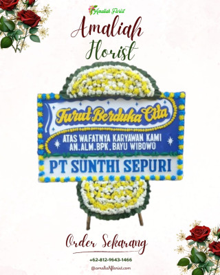 Papan Bunga Duka di Rangkui