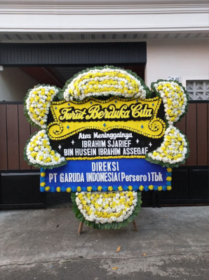 Papan Bunga Duka di Rangkui