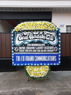 Papan Bunga Duka di Rangkui